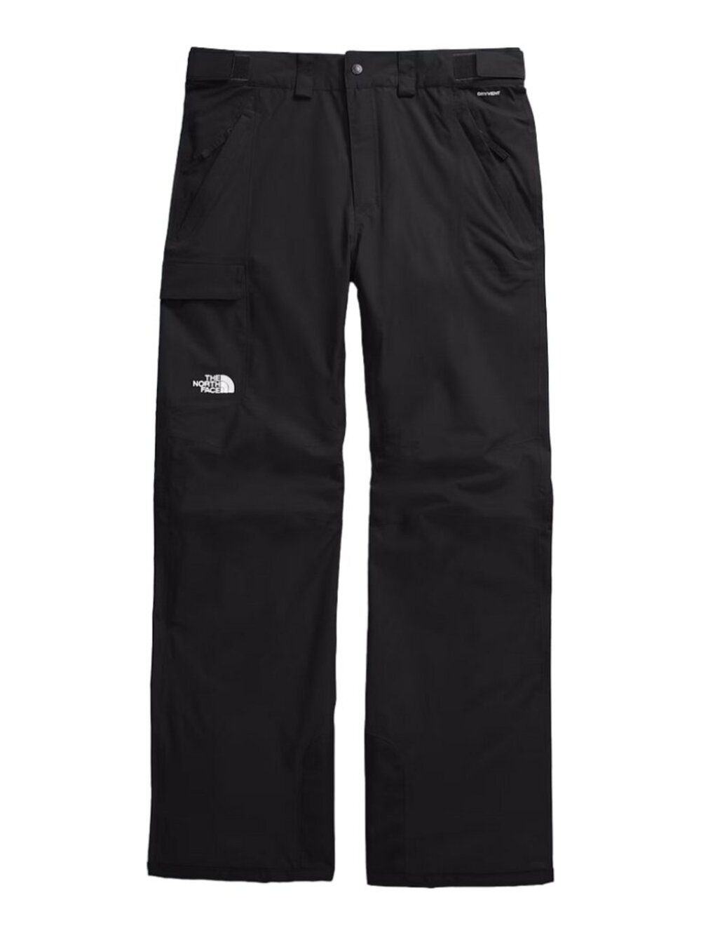 EUC The North Face Black Hyvent Snowpants Ski Pants MENS XL